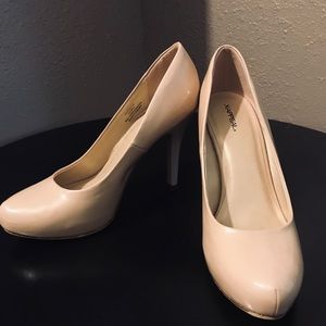 Beige High Heels